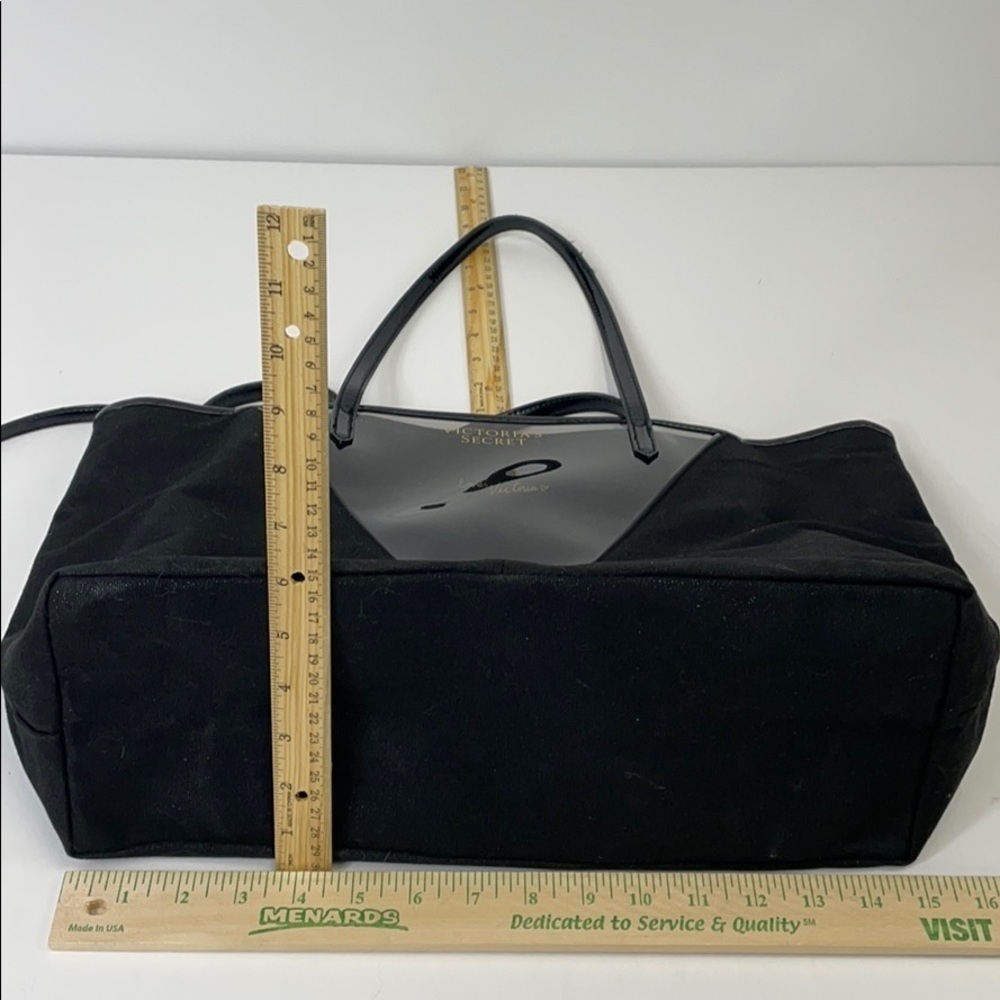 Victorias secret tote bag w/attached make up bag - Picture 9 of 12